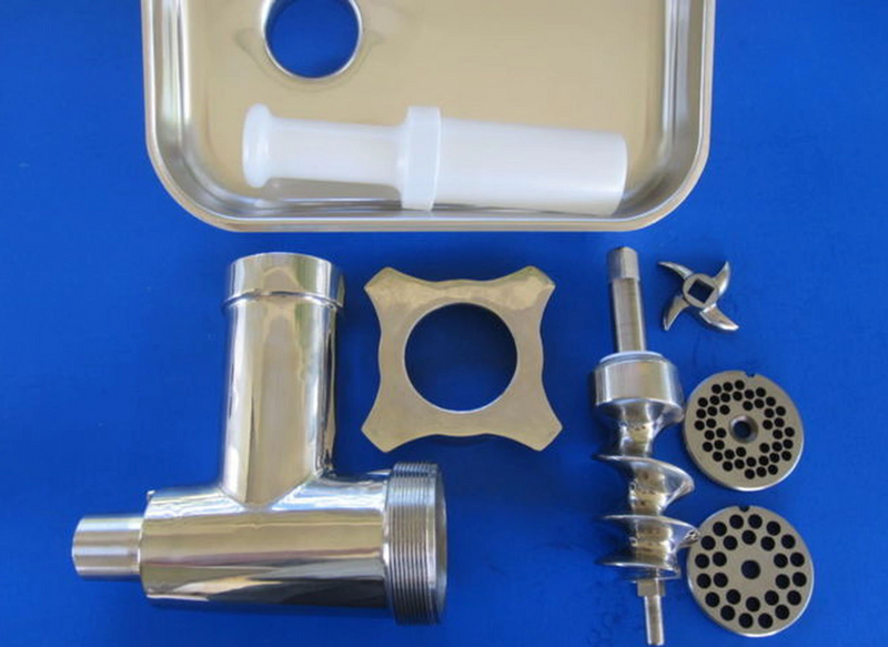 Canco Meat Grinder Attachment Size #22 - Stainless Steel