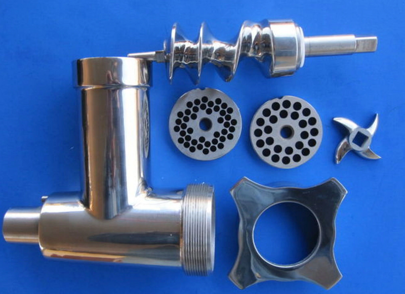 Canco Meat Grinder Attachment Size #22 - Stainless Steel