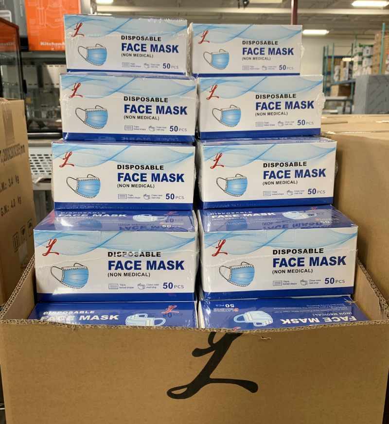 Carton of Adult Masks NMMASK-ADCRT40 (50 masks x 40 boxes = 2000 Adult masks)