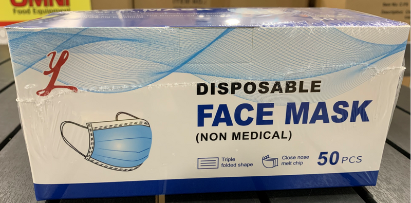 Carton of Adult Masks NMMASK-ADCRT40 (50 masks x 40 boxes = 2000 Adult masks)