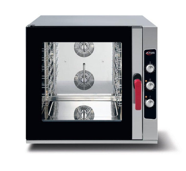 Axis AX-CL06M Combi Oven - Manual Dial Controls, Fits 6 Full Size Sheet Pans - Omni Food Equipment