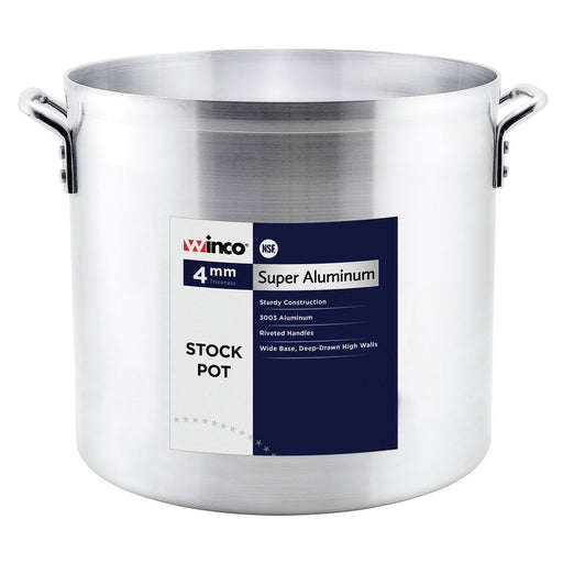 Winco AXS-100 100 qt Aluminum Stock Pot
