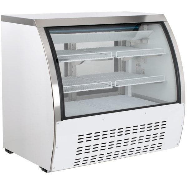 Canco DC120-HC Curved Glass 47" Refrigerated Deli Case - Omni Food Equipment