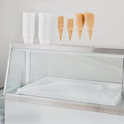 Canco DPC46-HC 47" Ice Cream Dipping Freezer - 8 Tub Capacity - Omni Food Equipment