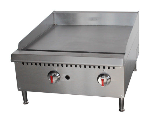 Canco GG-24T Natural Gas/Propane 24" Thermostatic Griddle - Omni Food Equipment