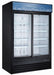 Canco MSR-1270 Double Sliding Door 53" Wide Display Refrigerator - Omni Food Equipment