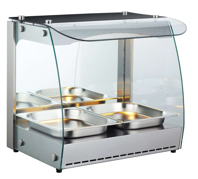 Canco RTR-1D Open Glass Display 22" Food Warmer - Omni Food Equipment