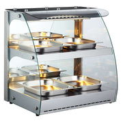 Canco RTR-2D Open Glass Display 25" Food Warmer - Omni Food Equipment