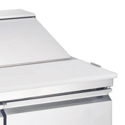 Canco SP47-12 Double Door 47" Refrigerated Sandwich Prep Table - Omni Food Equipment