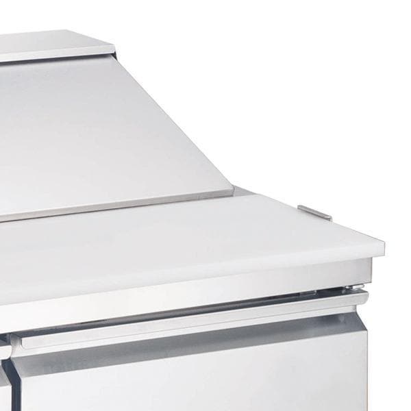Canco SP47-12 Double Door 47" Refrigerated Sandwich Prep Table - Omni Food Equipment