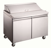 Canco SP47-12 Double Door 47" Refrigerated Sandwich Prep Table - Omni Food Equipment