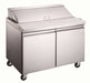 Canco SP47-12 Double Door 47" Refrigerated Sandwich Prep Table - Omni Food Equipment
