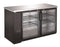 Canco UBB-24-60G Commercial 61" Double Glass Door Back Bar Cooler - Swing & Sliding Door Options - Omni Food Equipment