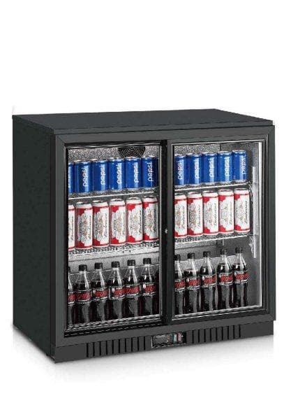 Coolasonic LG208S Double Door Back Bar Cooler - Omni Food Equipment