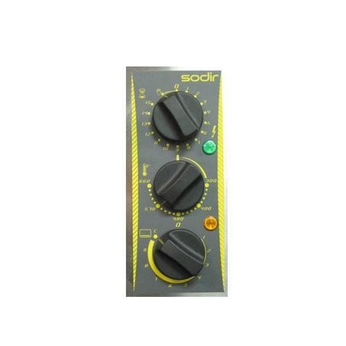 Equipex PZ-430S Electric 17" Single Deck Counter Top Pizza Oven - 120V or 208-240V - Omni Food Equipment