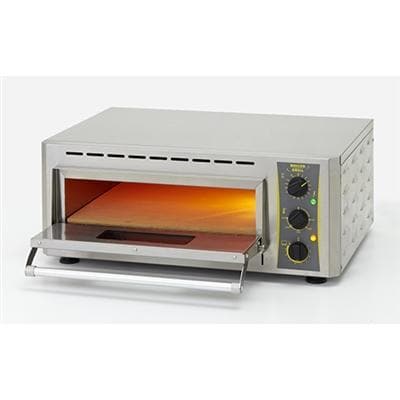 Equipex PZ-430S Electric 17" Single Deck Counter Top Pizza Oven - 120V or 208-240V - Omni Food Equipment