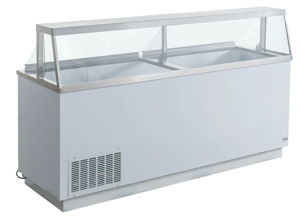 Canco IDC16-88 88" Ice Cream Dipping Freezer - 16 Tub Capacity