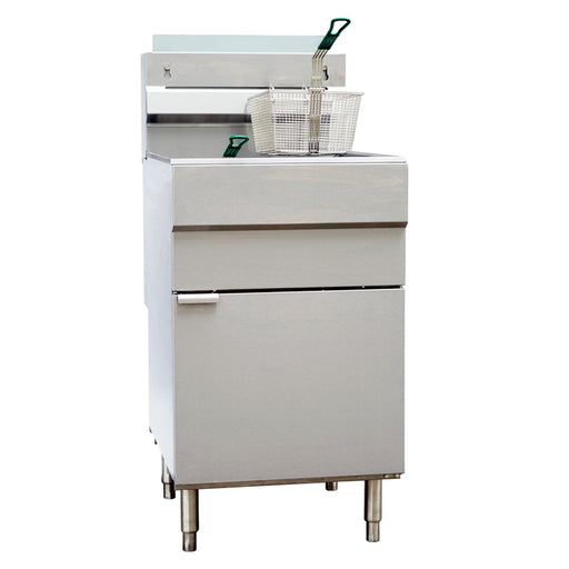 Canco Double Basket Fryer 70-75 lbs - GF-150 with Single Compartment (150,000 BTU) - Natural Gas
