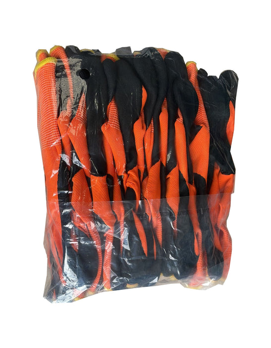 Canaquip Polyester Foam Gloves (S/M/L/XL) - LT1330F - 12 pair/bag