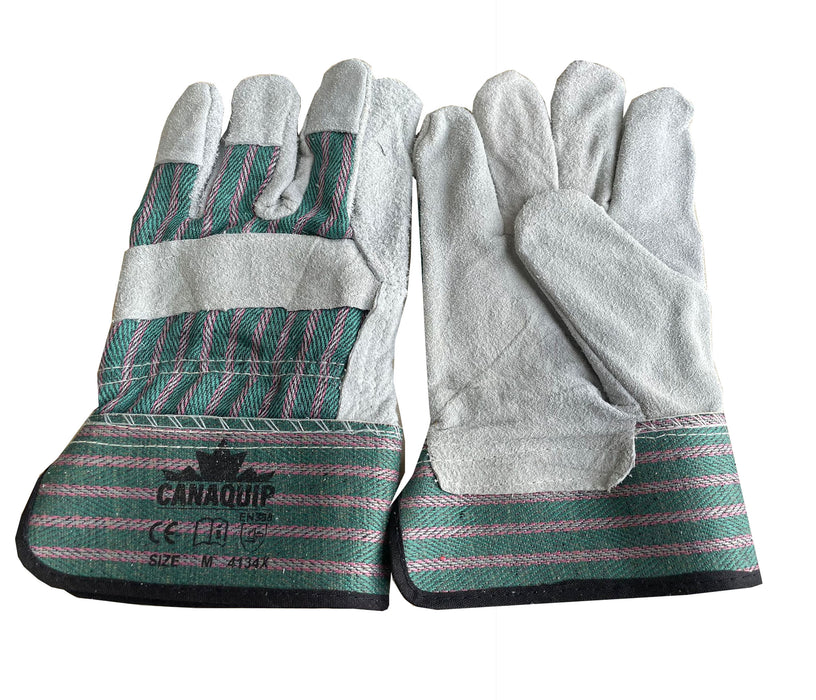 Canaquip Cow Split Leather Gloves (M/L/XL) - CSL321-C - 120 pair/carton