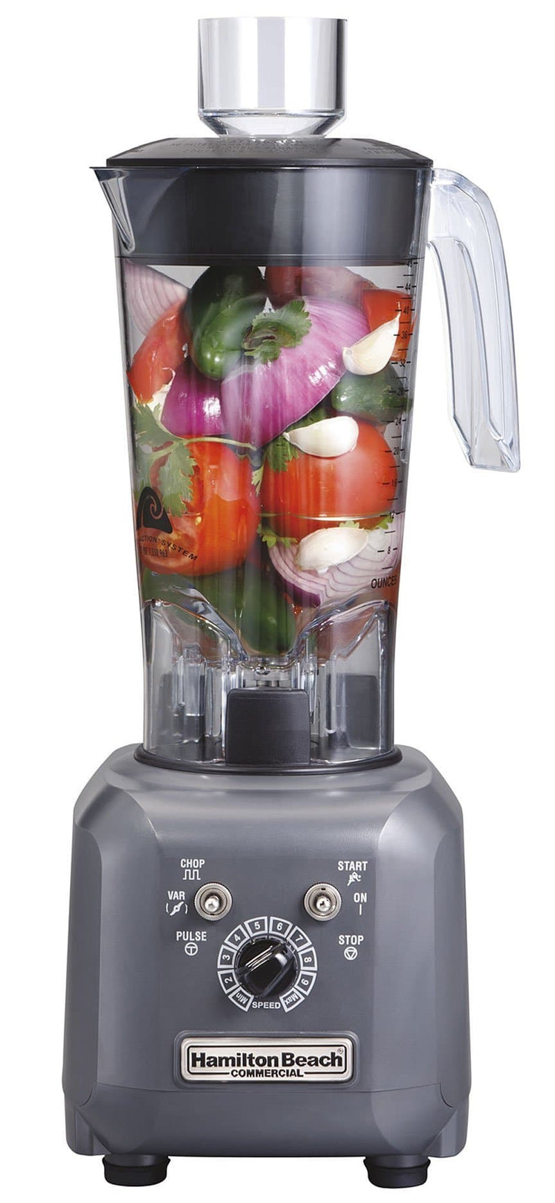 Hamilton Beach HBF500 Expeditor Culinary Blender/Food Processor - 48 Oz/1.4L, 1 HP - Omni Food Equipment