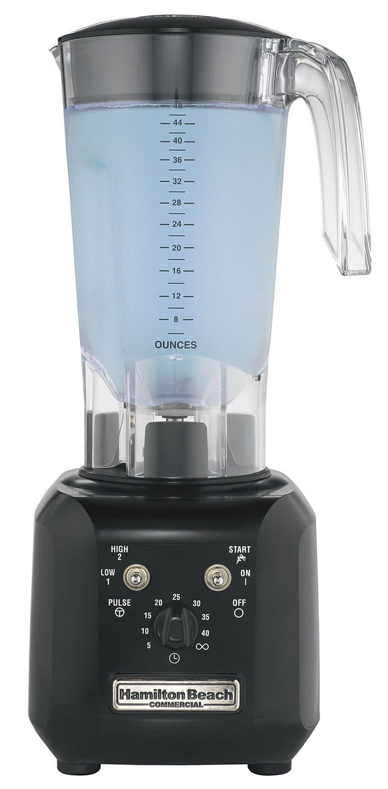 Hamilton Beach HBH450 The Tango Commercial Bar Blender - 48 Oz/1.4L, 1 HP - Omni Food Equipment
