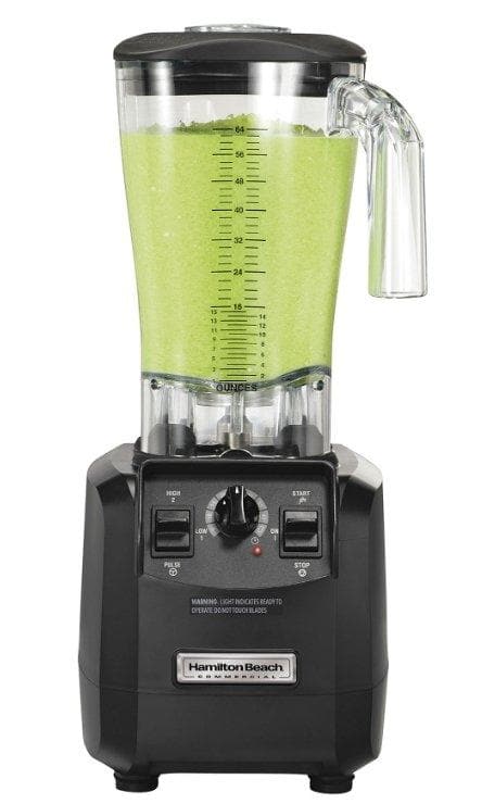 Hamilton Beach HBH550 The Fury Commercial Blender with Manual Controls - 64 Oz/1.8L Capacity, 3 HP - Omni Food Equipment