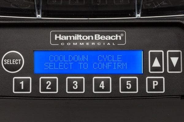 Hamilton Beach HBH750 The Eclipse Commercial Blender with Programmable Controls & Sound Enclosure – 48 Oz/1.4L Capacity, 3 HP - Omni Food Equipment