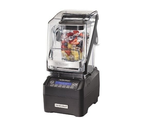 Hamilton Beach HBH755 The Eclipse Commercial Blender with Programmable Controls & Sound Enclosure– 64 Oz/2L Capacity, 3 HP - Omni Food Equipment