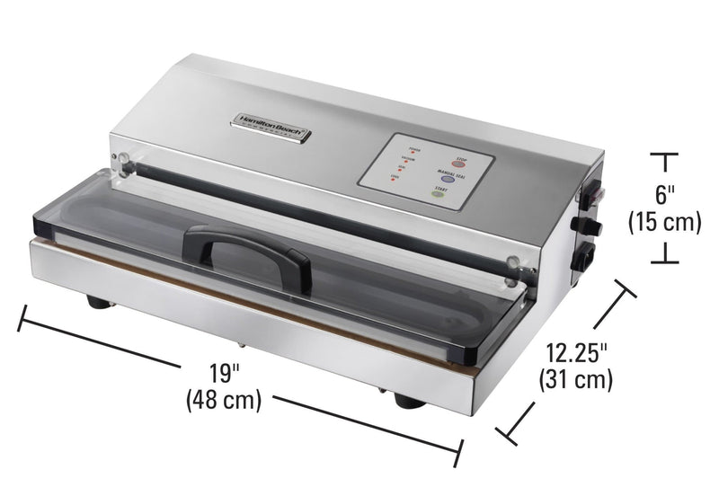 Hamilton Beach HVS400 Out of Chamber Vacuum Sealing/Packaging Machine - Omni Food Equipment