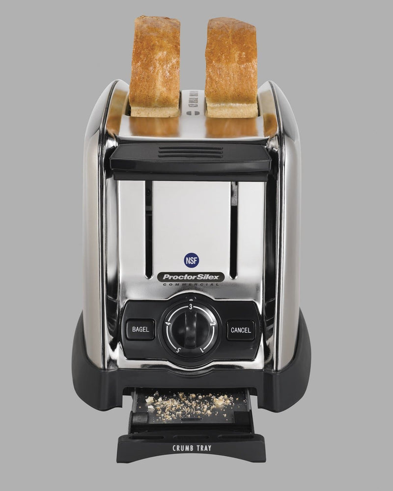 Hamilton Beach Model 22850 Commercial 2 Slot Pop-up Toaster - 120V - Omni Food Equipment