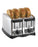 Hamilton Beach Model 24850 Commercial 4 Slot Pop-up Toaster - 150 Slices Per Hour, 120V - Omni Food Equipment