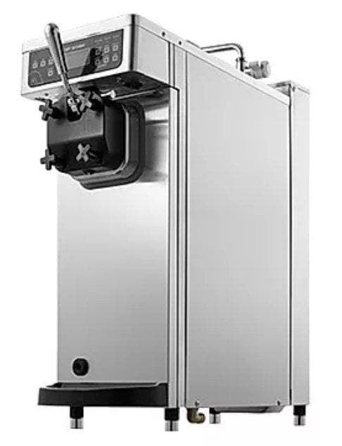 Icetro ISI-161TH Single Flavour Soft Serve Ice Cream Machine with Heat Treatment - 26.5LBS/HR Output - Omni Food Equipment