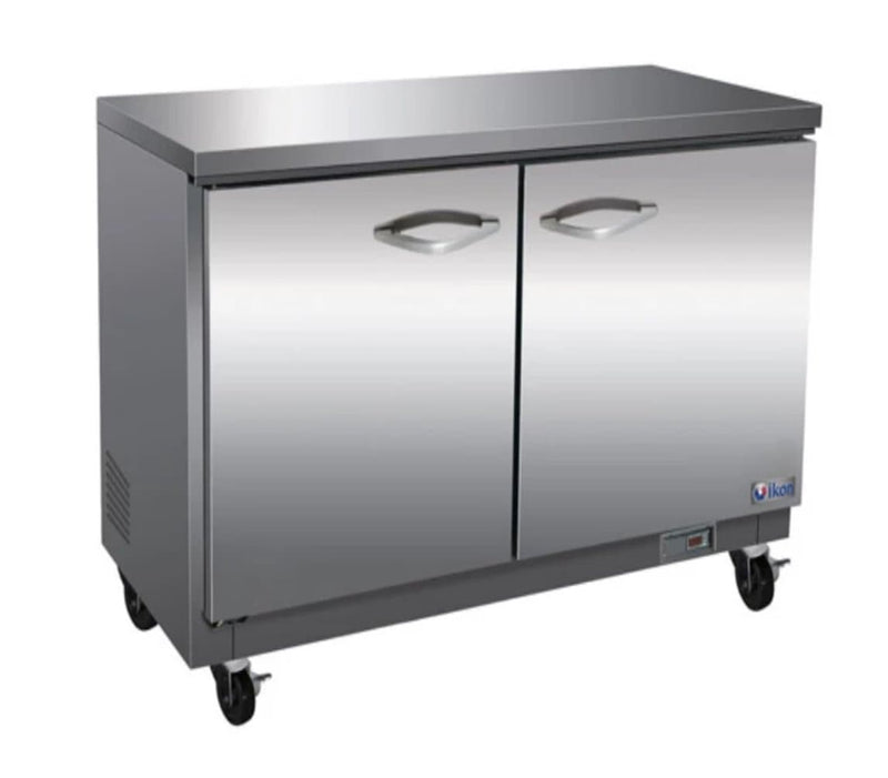 Ikon IUC36F Double Door 36" Freezer Work Table - Omni Food Equipment