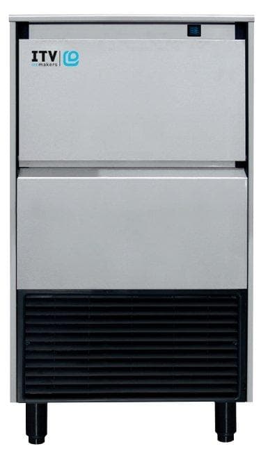 ITV ALFA NG95 Ice Machine, Gourmet Ice Shape - 95LBS/24HRS, 37LBS Storage - Omni Food Equipment