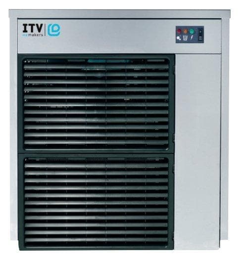 ITV IQ 300 Modular Ice Machine, Flake Ice - 360LBS/24HRS (BIN SOLD SEPARATELY) - Omni Food Equipment