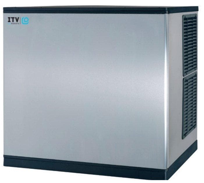 ITV SPIKA MS1000 Modular Ice Machine, Cube Shaped Ice - 970LBS/24HRS (BIN SOLD SEPARATELY) - Omni Food Equipment
