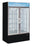 Canco MF-830 Double Swing Door 48" Wide Display Freezer