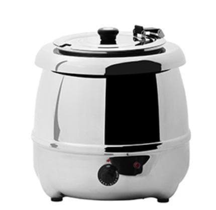 Omega AT51588S Stainless Steel 10L Electric Soup Kettle - Omni Food Equipment