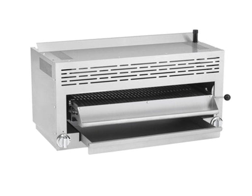 Omega ATSB-36 Natural Gas Salamander Broiler with Adjustable Shelf - Omni Food Equipment