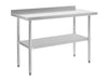 Heavy-duty stainless steel work table for restaurants – Omega Economy Series