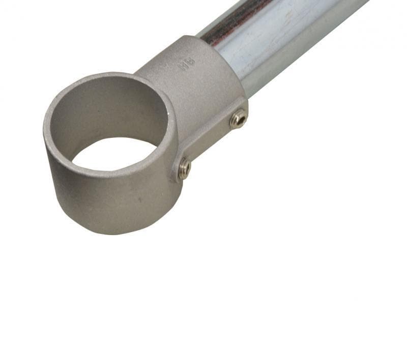 Omega End Bar Supports - Various Sizes - Omni Food Equipment