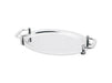 Omega Model 960318 Deluxe Stainless Steel Oval Platter with Handles - Omni Food Equipment
