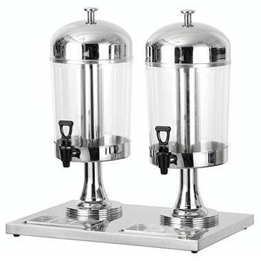 Omega Stainless Steel Juice Dispensers with Built-in Cooling Cylinder - Various Sizes - Omni Food Equipment