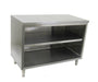 Omega Stainless Steel Open Dish Cabinets Without Doors - Various Sizes - Omni Food Equipment