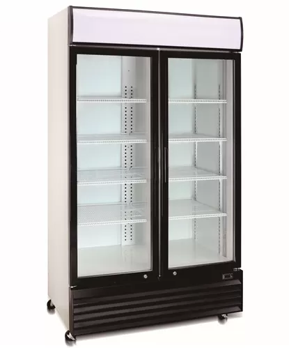 Coolasonic P1400WA double door 54 inch display fridge