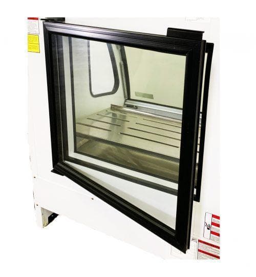 Pro-Kold DDC-40 Curved Glass 40" Refrigerated Deli Case - Available in White, Black or S/S Finish - Omni Food Equipment