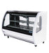 Pro-Kold DDC-80 Curved Glass 74" Refrigerated Deli Case - Available in White, Black or S/S Finish - Omni Food Equipment