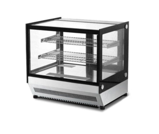 Suttonaire WTF160L Counter Top 36" Square Glass Refrigerated Pastry Display Case - Omni Food Equipment