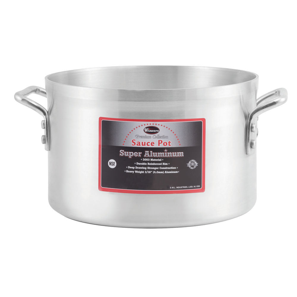 Large Pot For Cooking Winco SSLB-10 10 Stainless Steel Brazier